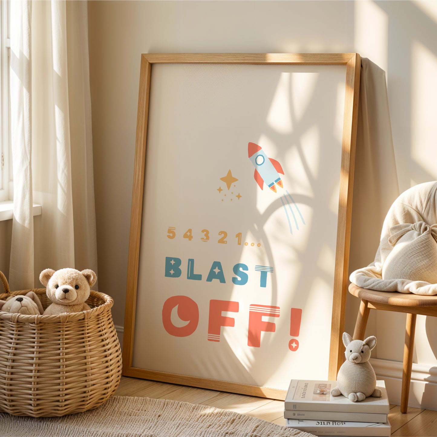 Blast Off - Kids Wall Art