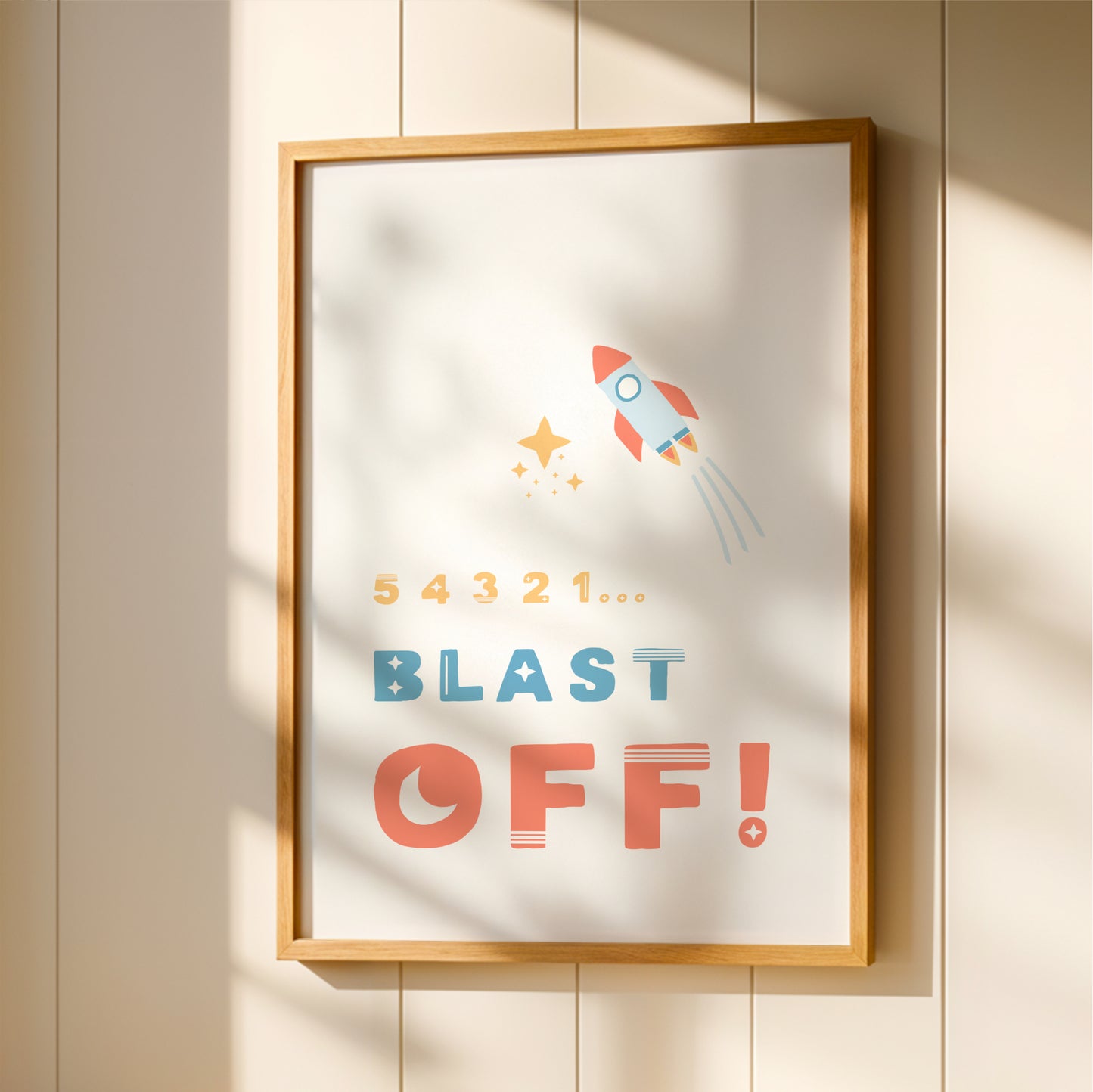 Blast Off - Kids Wall Art