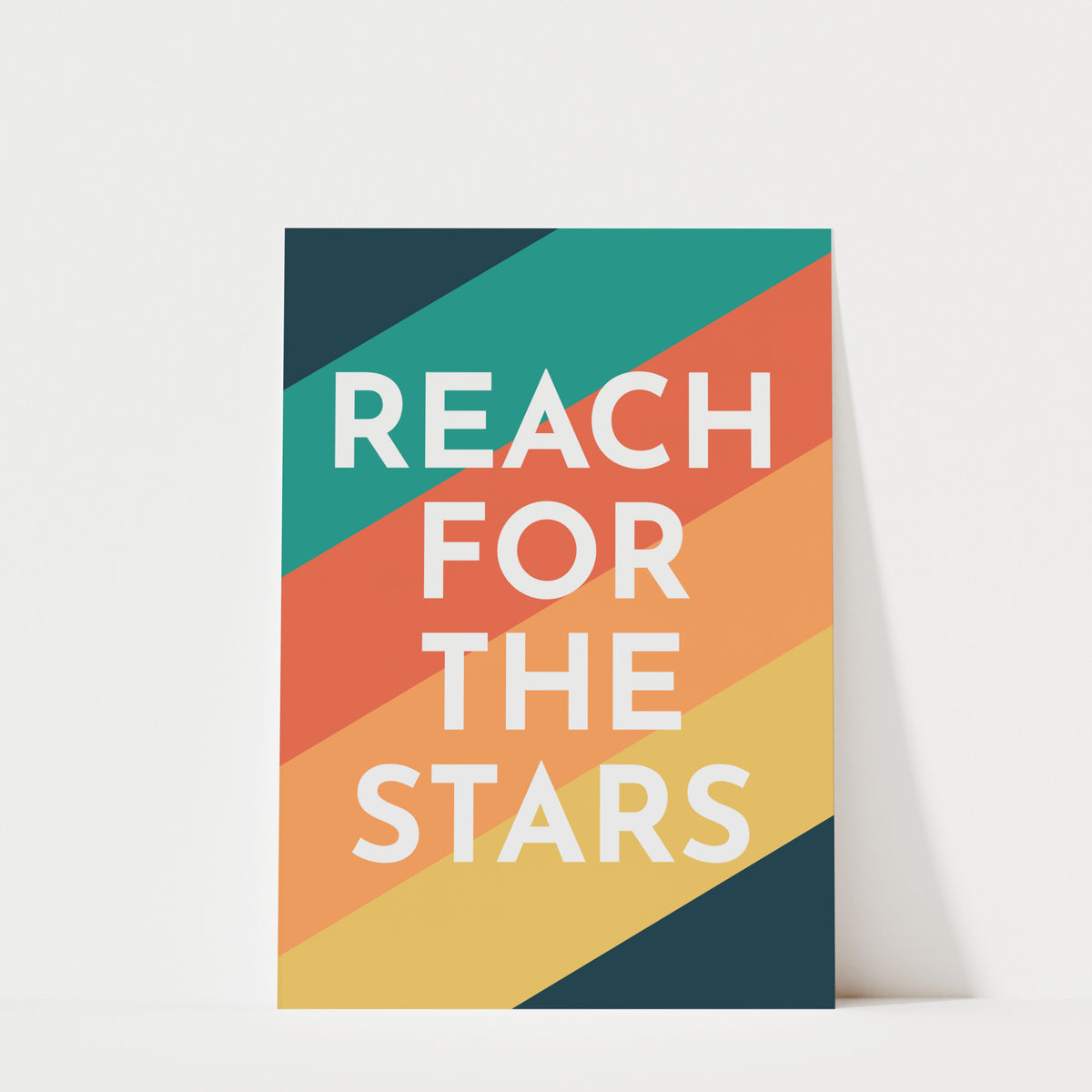 Reach for the Stars - Kids Space Wall Art