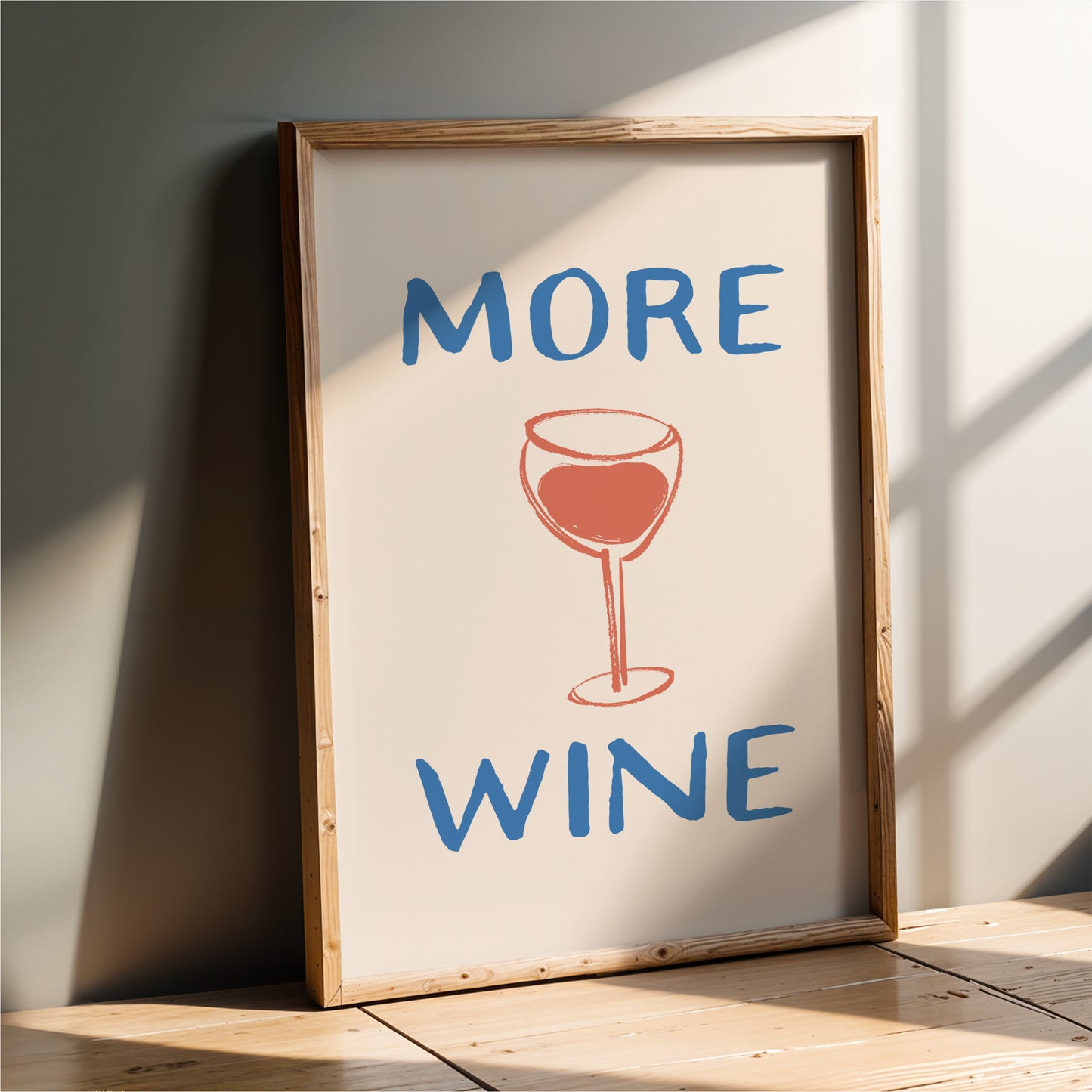 More Wine - Kitchen Wall Art