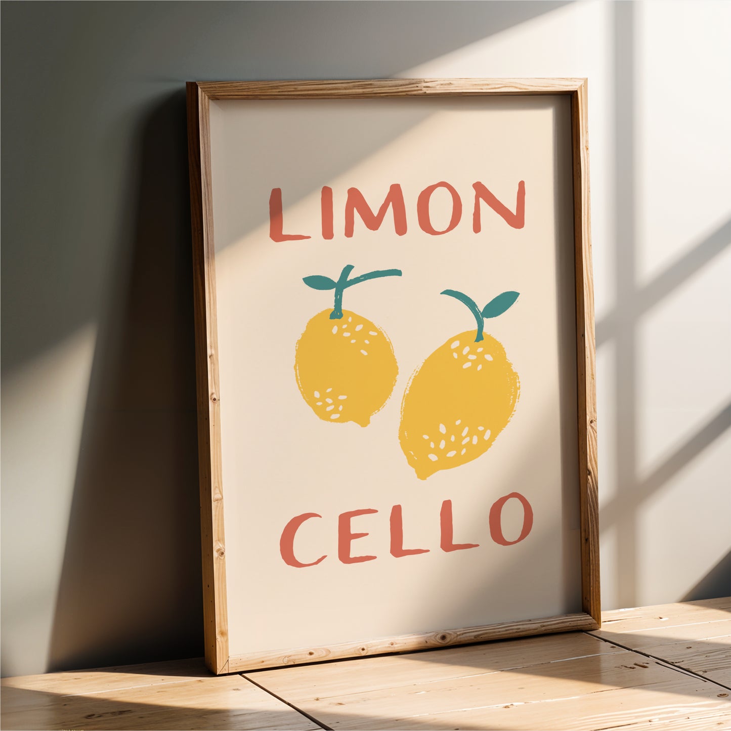 Limon Cello - Kitchen Wall Art