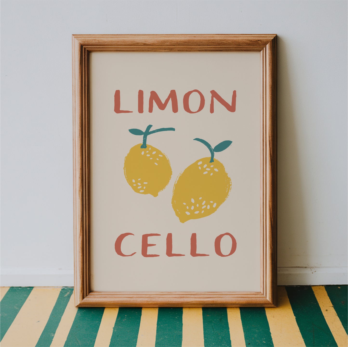 Limon Cello - Kitchen Wall Art