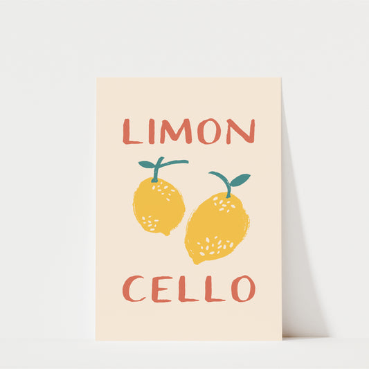Limon Cello - Kitchen Wall Art