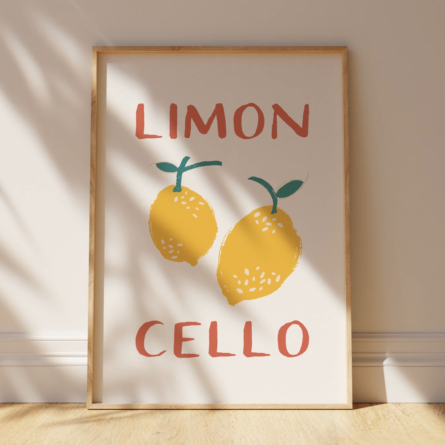 Limon Cello - Kitchen Wall Art