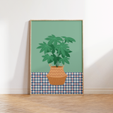 Japanese Aralia Plant Print