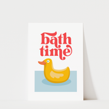 Bath Time Print