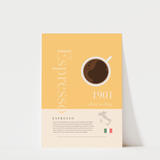 Espresso Coffee Print