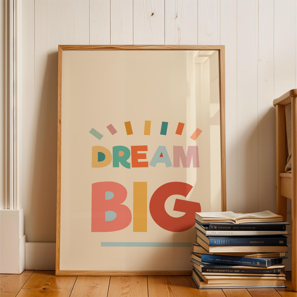 Dream Big - Nursery Wall Art