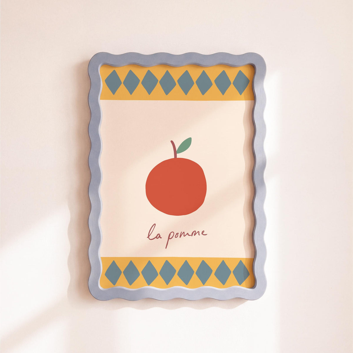 La Pomme Print - Children's Bedroom Wall Art