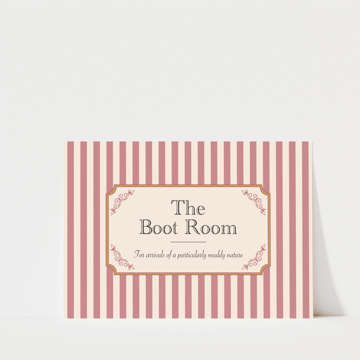 The Boot Room Landscape Print - Country House Wall Art | British Home Decor