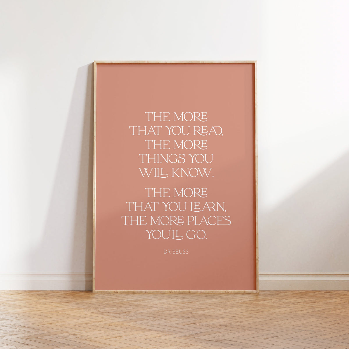 Dr. Seuss Quote Print - Kids Nursery Wall Art