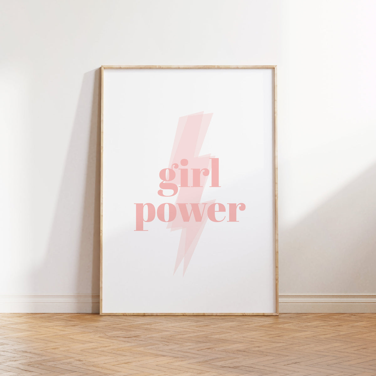 Girl Power Nursery Print | Inspirational Quote Poster