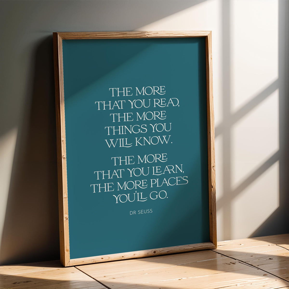 Dr. Seuss Quote Print - Kids Nursery Wall Art