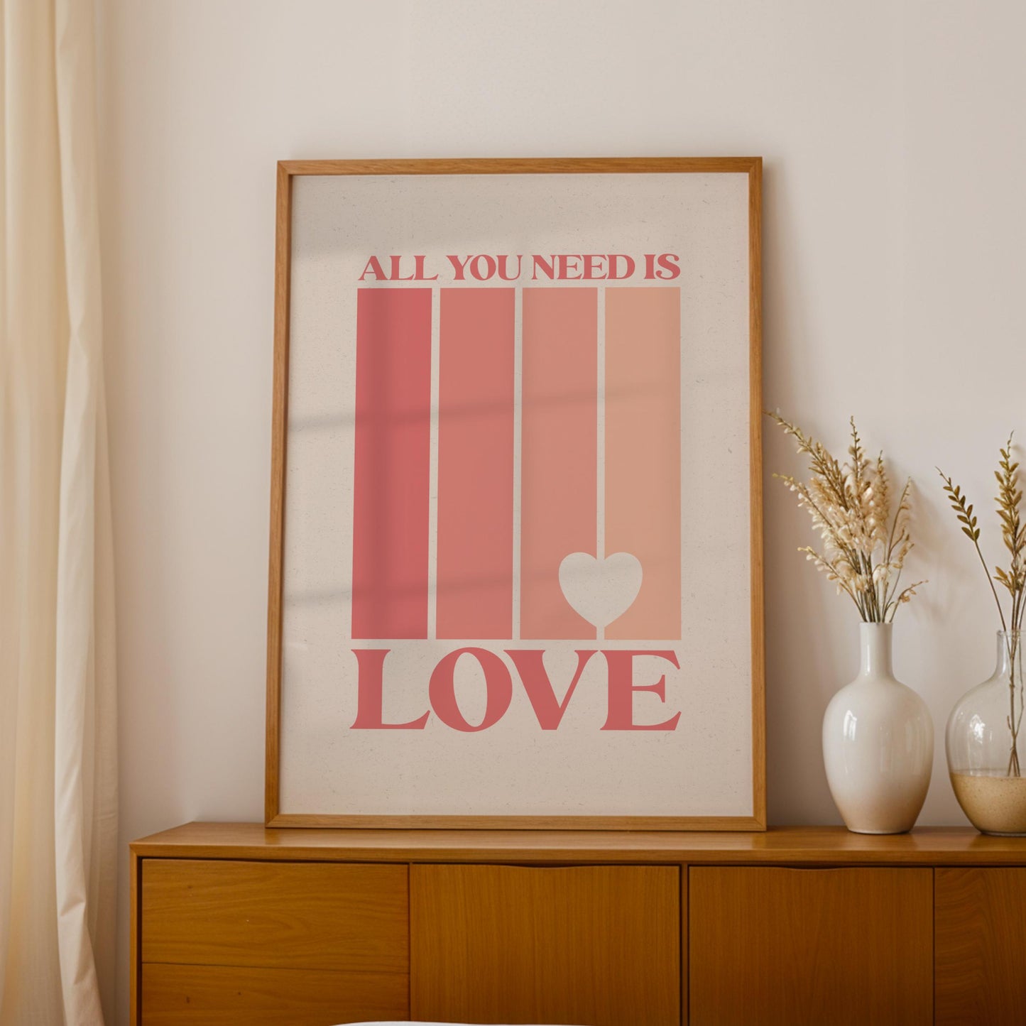 All You Need Is Love - Music Wall Art Print
